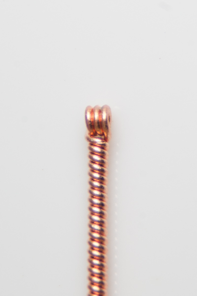 Corporal needles 0.25x20 mm (copper handle) (100 pcs)